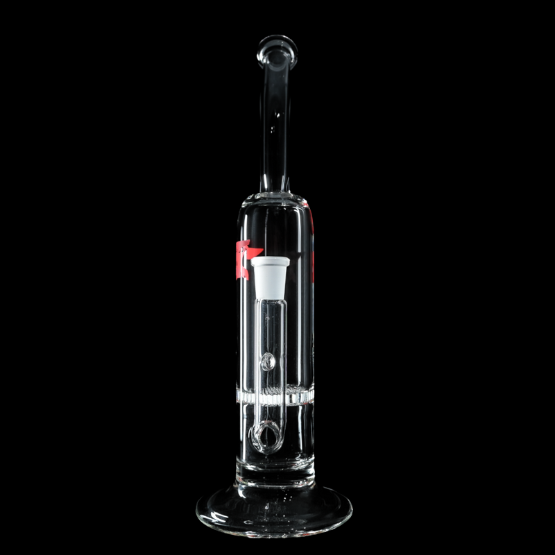 Solid Glassworks Bent Neck Honeycomb Tube