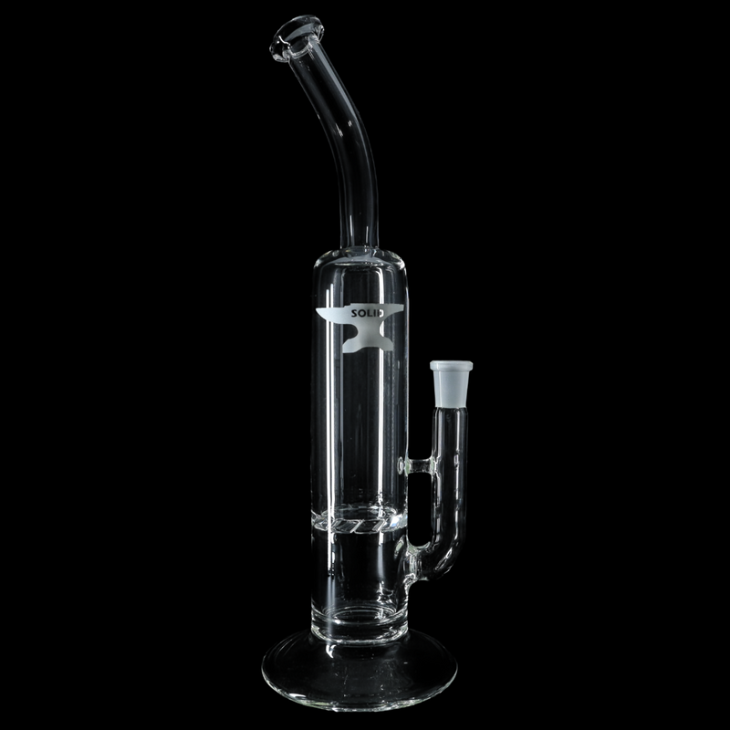 Solid Glassworks Bent Neck Turbine Tube