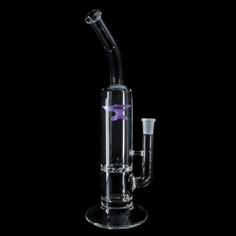 Solid Glassworks Bent Neck Turbine Tube