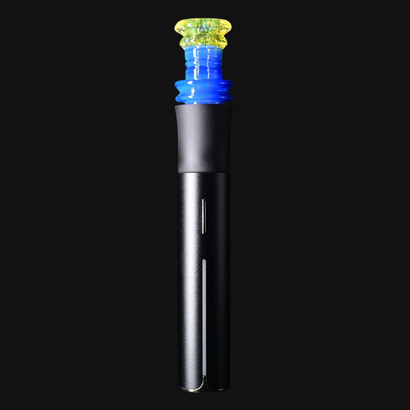 Soup Glass Crushed Opal Pivot Top - Neptune