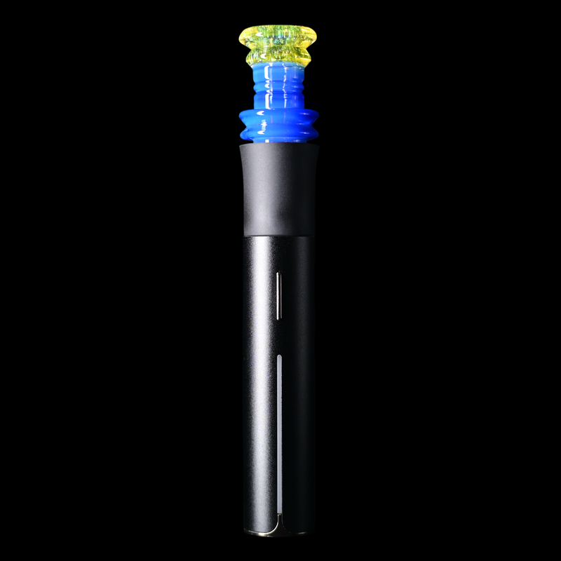 Soup Glass Crushed Opal Pivot Top - Neptune