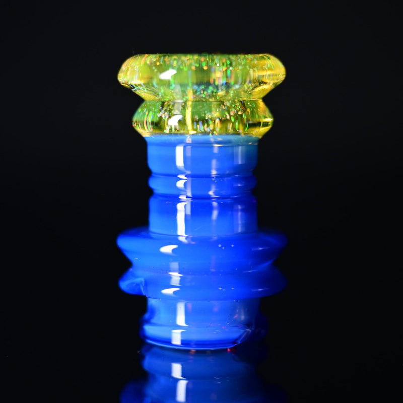 Soup Glass Crushed Opal Pivot Top - Neptune