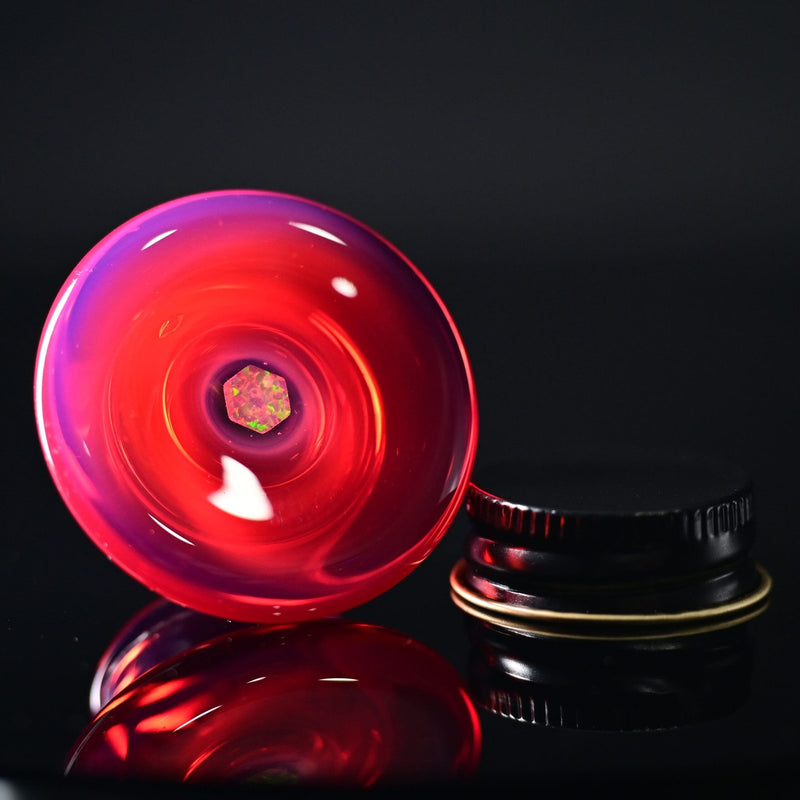 Soup Glass Jar - Hex Opal #1 - Telemagenta