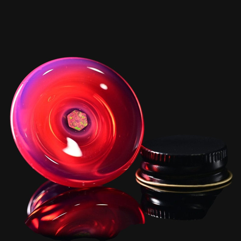 Soup Glass Jar - Hex Opal #1 - Telemagenta