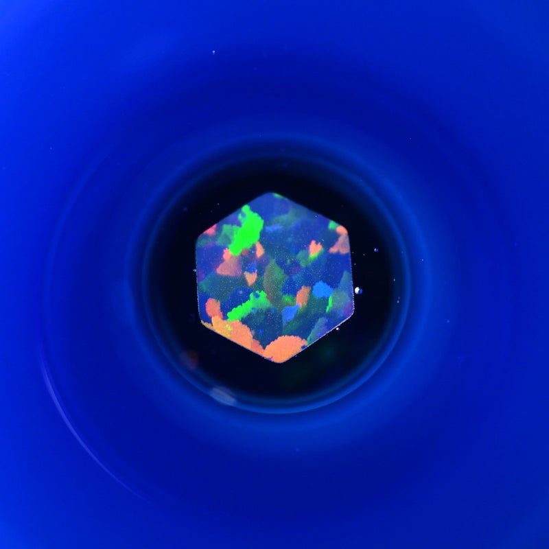 Soup Glass Jar - Hex Opal #2 - Sonic