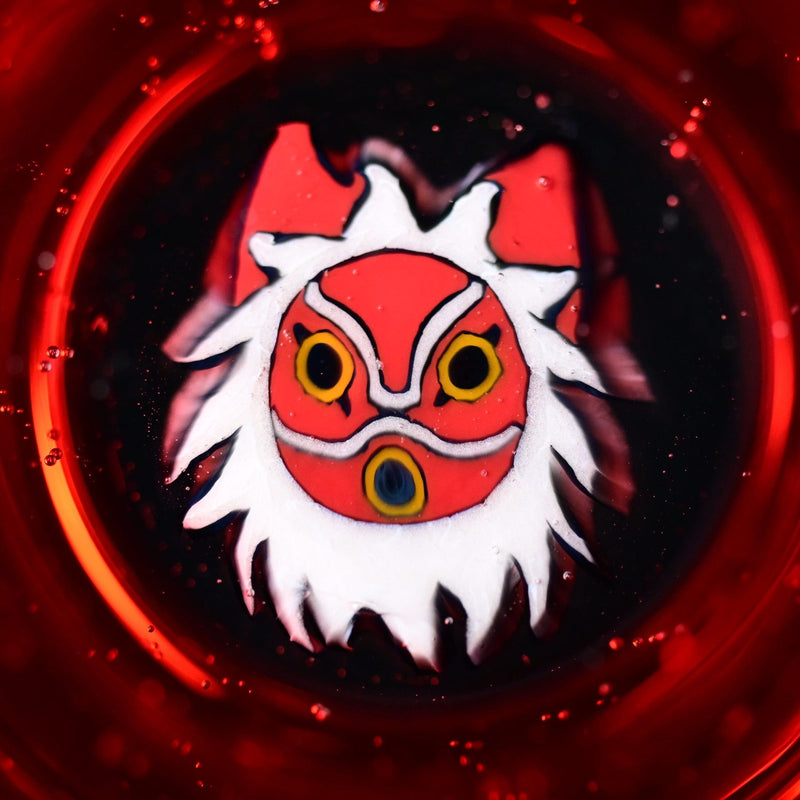 Soup Glass Jar - Mononoke - Pomegranate