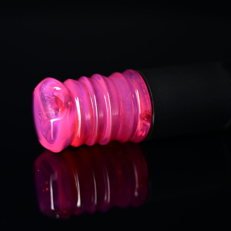 Soup Glass Pivot Top #5 - Telemagenta