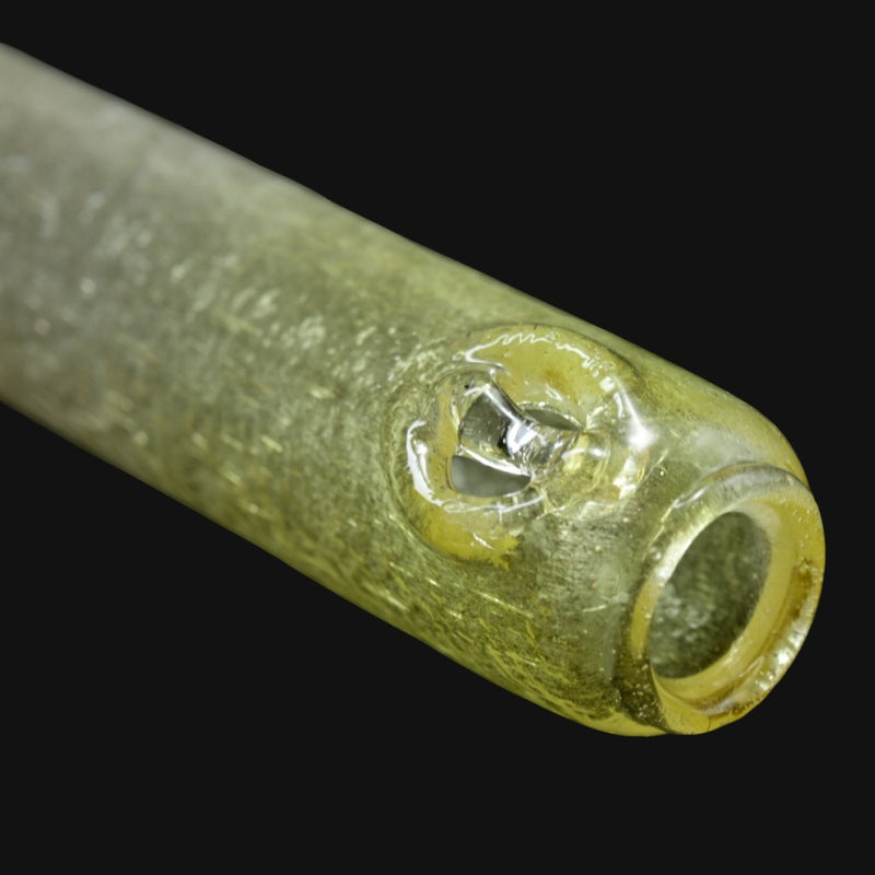 Spaceman 4" Downstem - Pineapple Juice/Icey White Satin