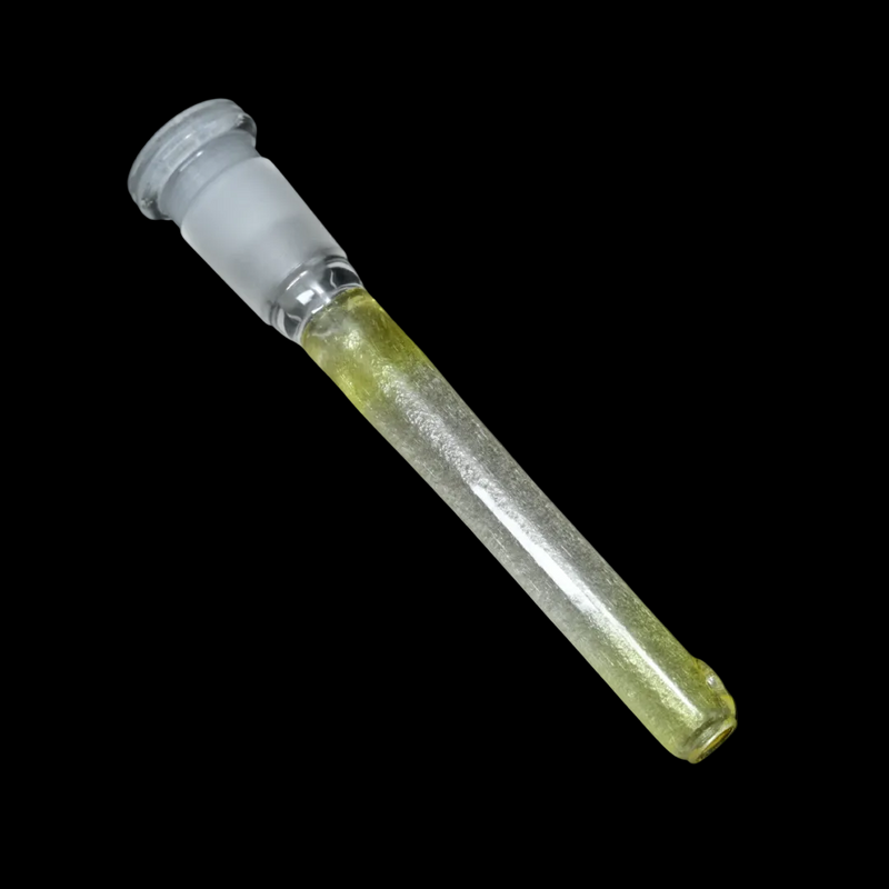 Spaceman 4" Downstem - Pineapple Juice/Icey White Satin