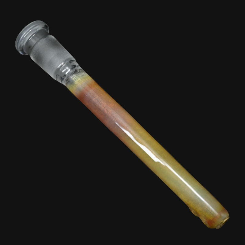 Spaceman 5" Downstem - Purple Rainbow/Wood Grain