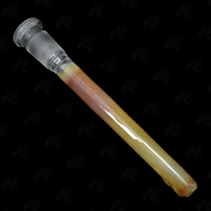 Spaceman 5" Downstem - Purple Rainbow/Wood Grain