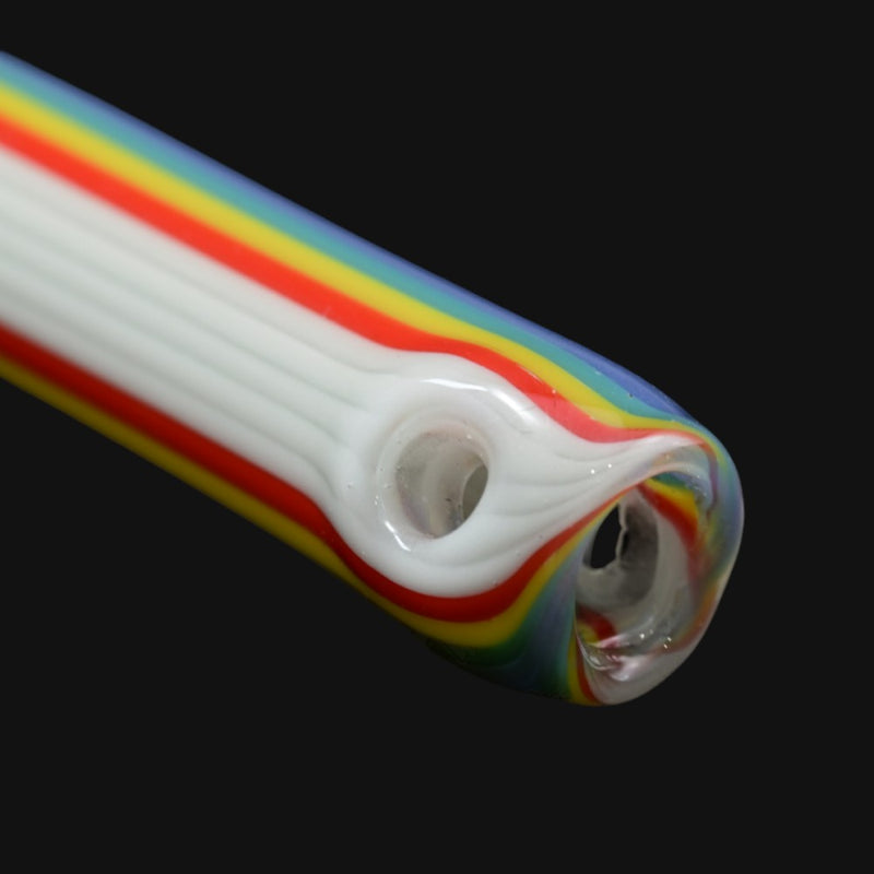 Spaceman 5" Downstem - Rainbow/White