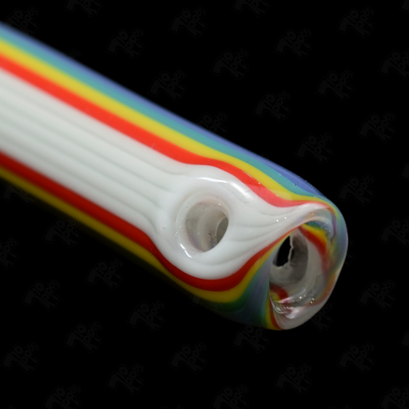 Spaceman 5" Downstem - Rainbow/White