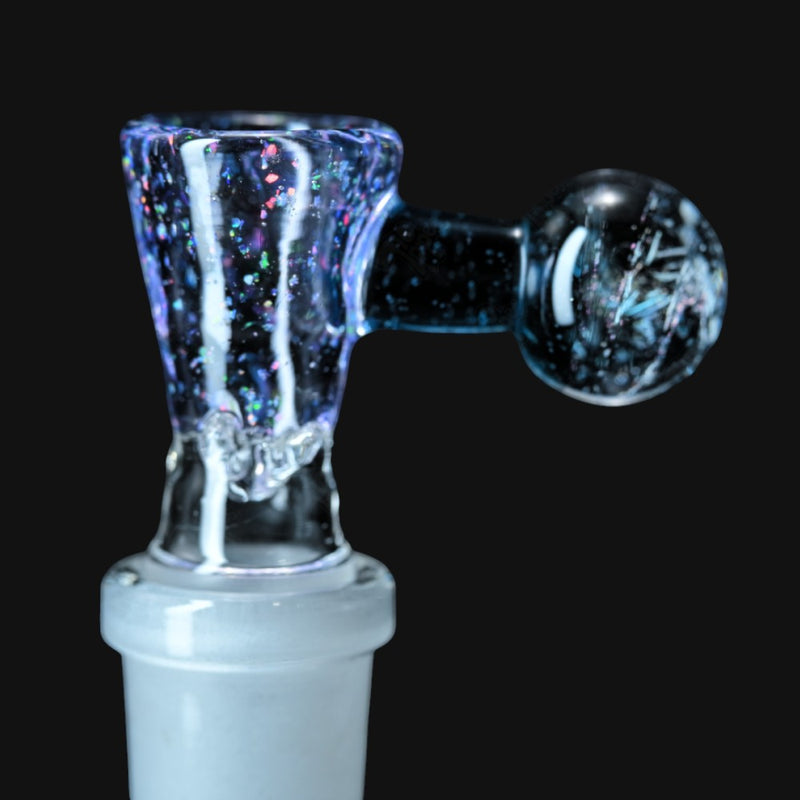 Spaceman Glass Purple Cropal 14mm Slide
