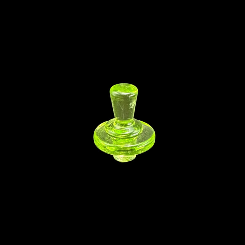 Transparent Green Tower Cap
