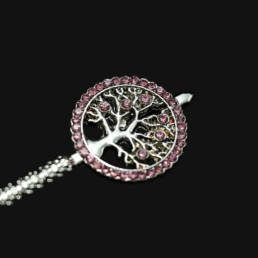 Tree of life dab tool silver