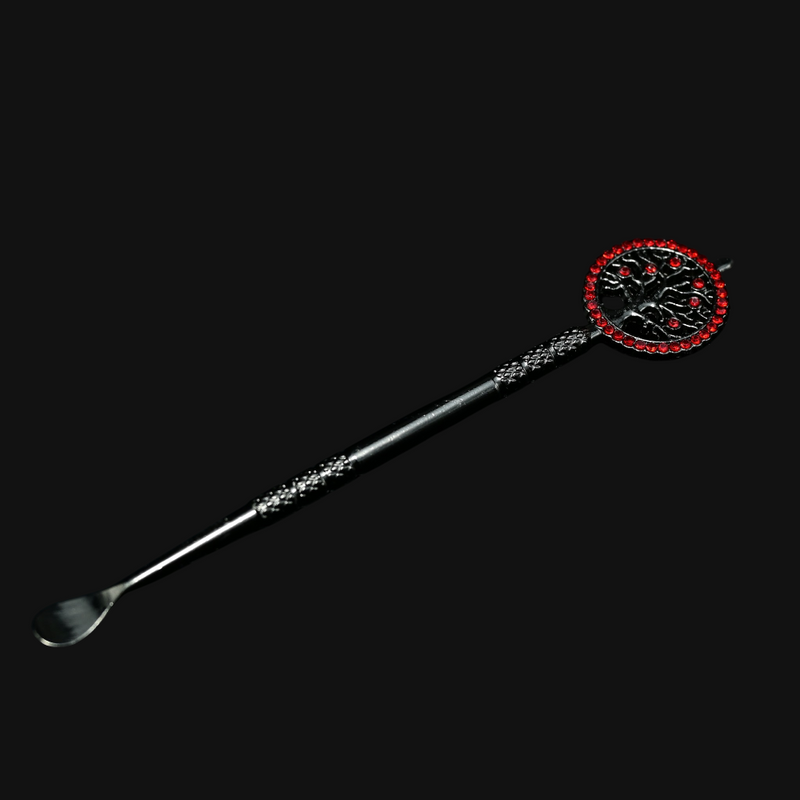 Tree of life dab tool silver gun metal 1
