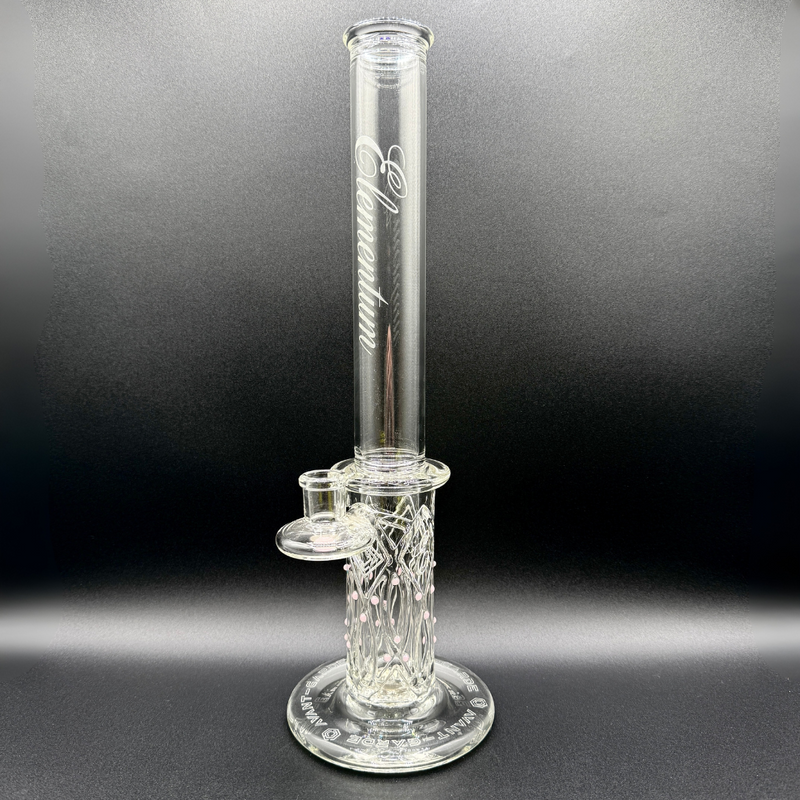Avant-Garde Clear Elementum Membrane Tube- Pink Accent