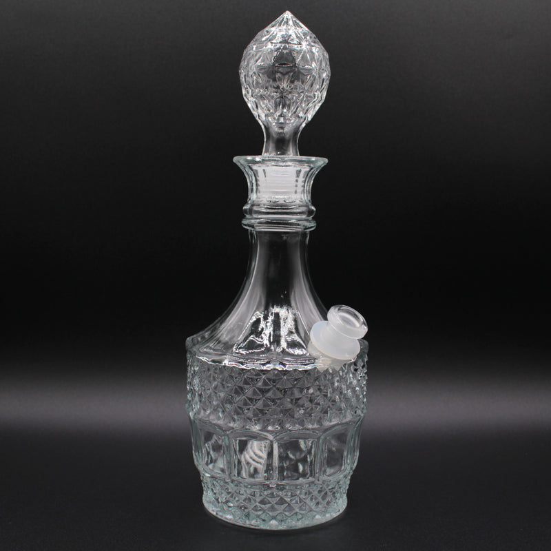 Vintage Style Crystal Decanter Water Pipe