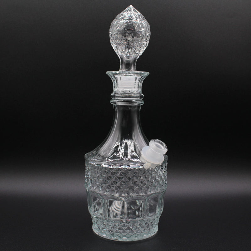 Vintage Style Crystal Decanter Water Pipe