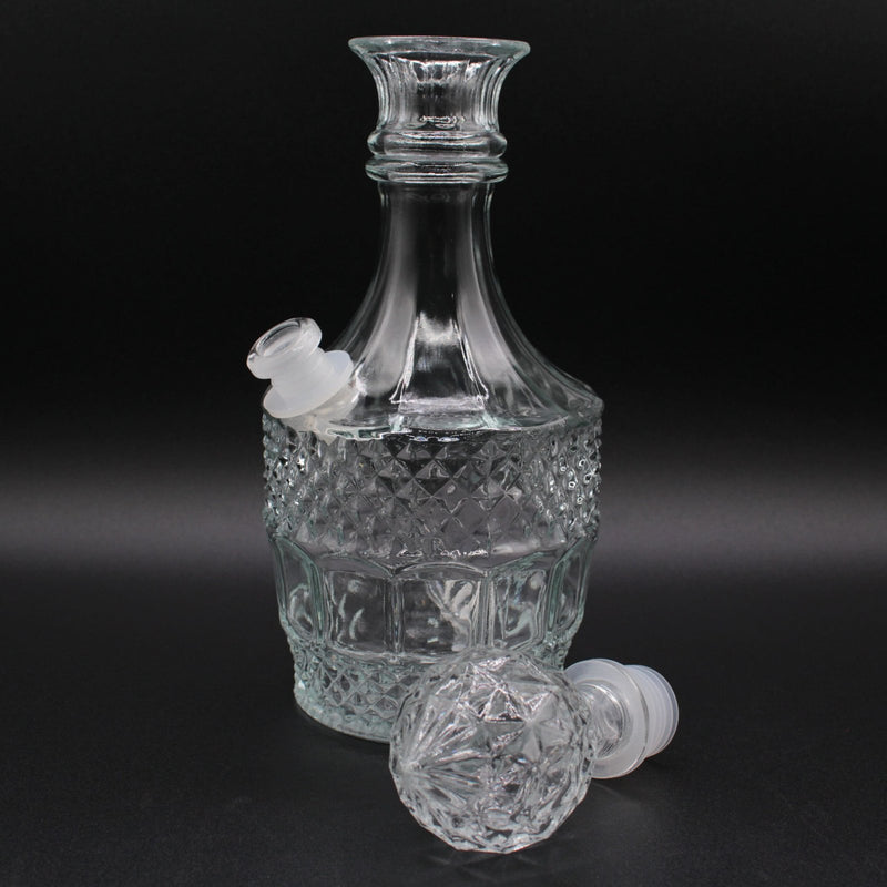 Vintage Style Crystal Decanter Water Pipe
