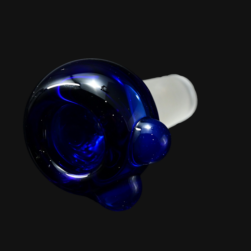 Westie Glass 14mm Slide - Cobalt #2