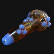 Westie Fumed Window Spoon w/ Dots #4