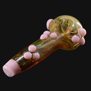 Westie Fumed Window Spoon w/ Dots #7