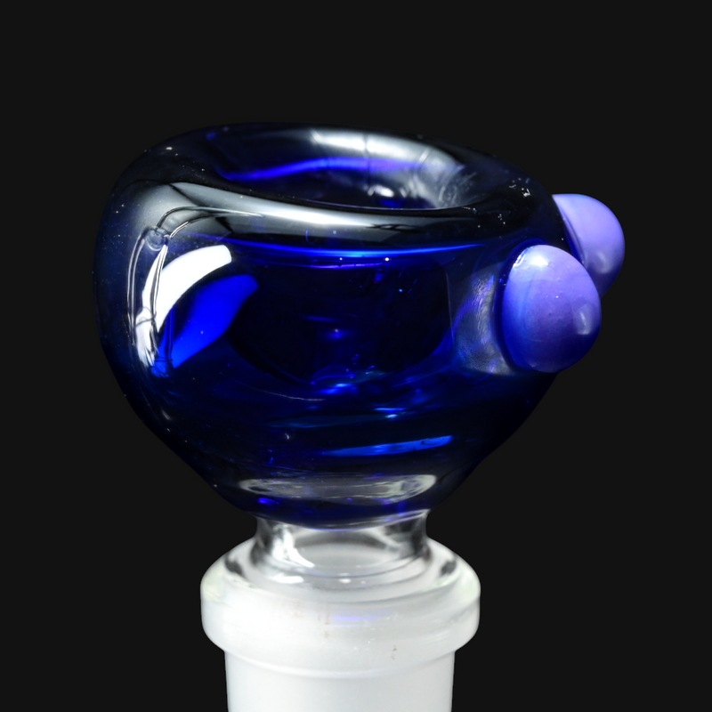 Westie Glass 14mm Slide - Cobalt #1