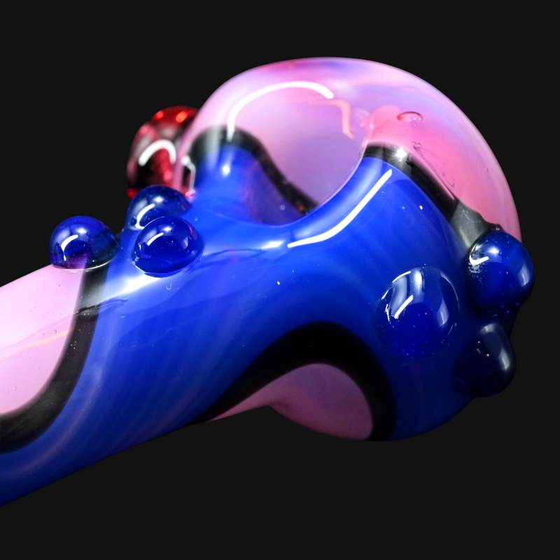 Westie Glass Bi Color Spoon 1