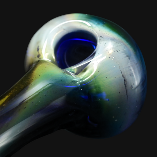 Westie Glass Cobalt Space Spoon #3 2