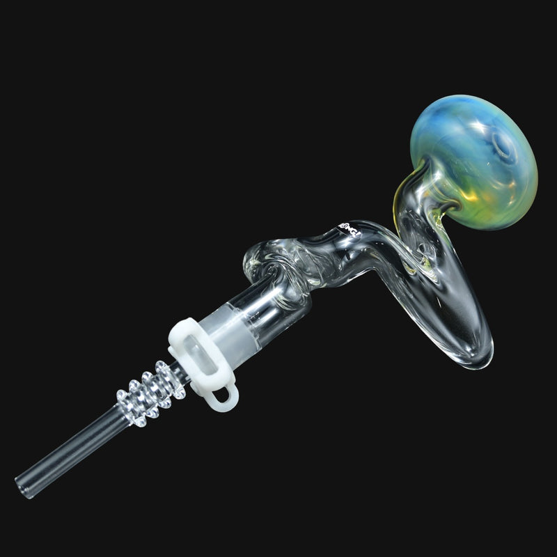 Zong Nectar Collector w/ Joint - Silver Fume