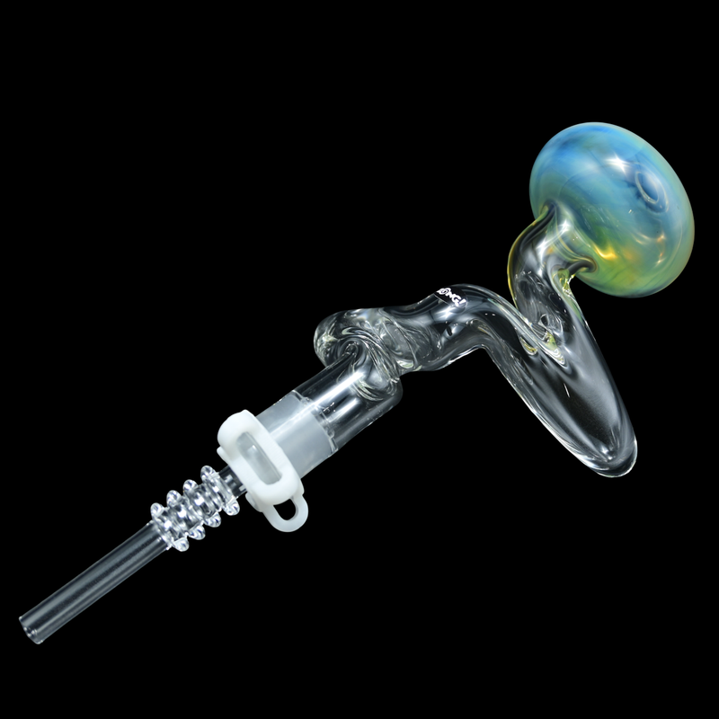 Zong Nectar Collector w/ Joint - Silver Fume