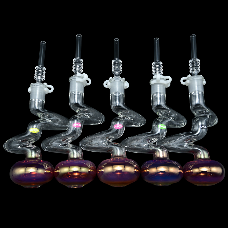 Zong Nectar Collector w/ Joint - Gold Fume