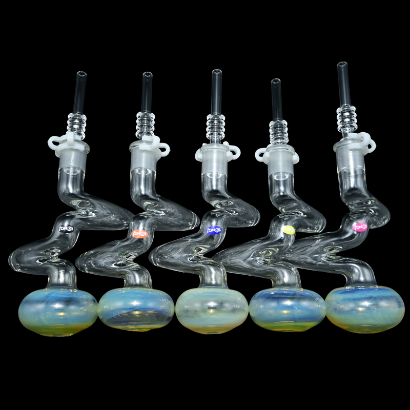 Zong Nectar Collector w/ Joint - Silver Fume
