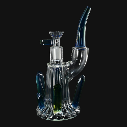 aLeaf Gem Accent Bubbler blue