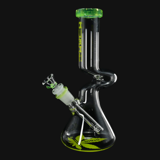 aLeaf Kink Neck Beaker green