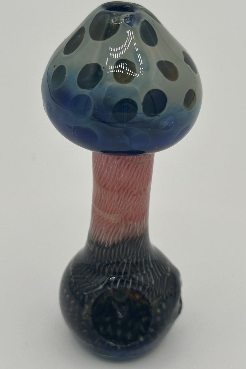4.5" Mushroom Latticino HandPipe GP30