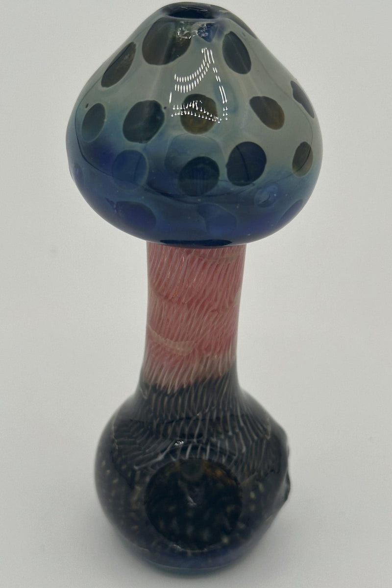 4.5" Mushroom Latticino HandPipe GP30