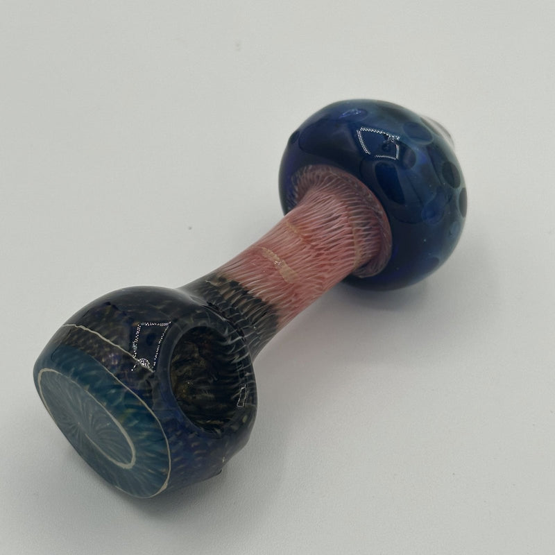 4.5" Mushroom Latticino HandPipe GP30