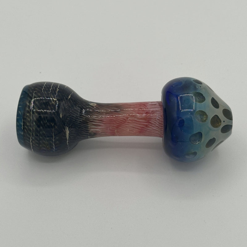 4.5" Mushroom Latticino HandPipe GP30