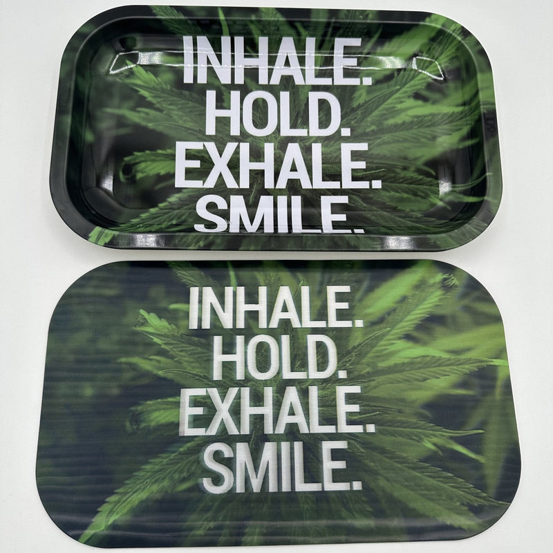 Inhale Exhale Rolling Tray