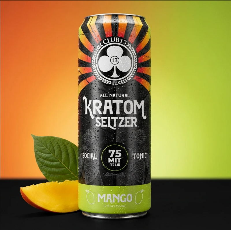 Club13 12oz Kratom Seltzer - 75