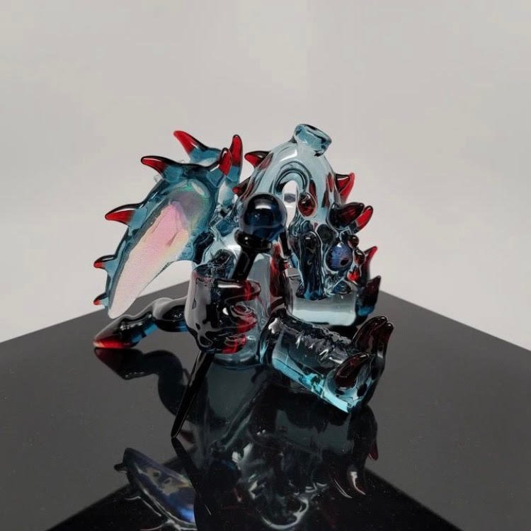 Keibler Glass Sculptural Dragon #2