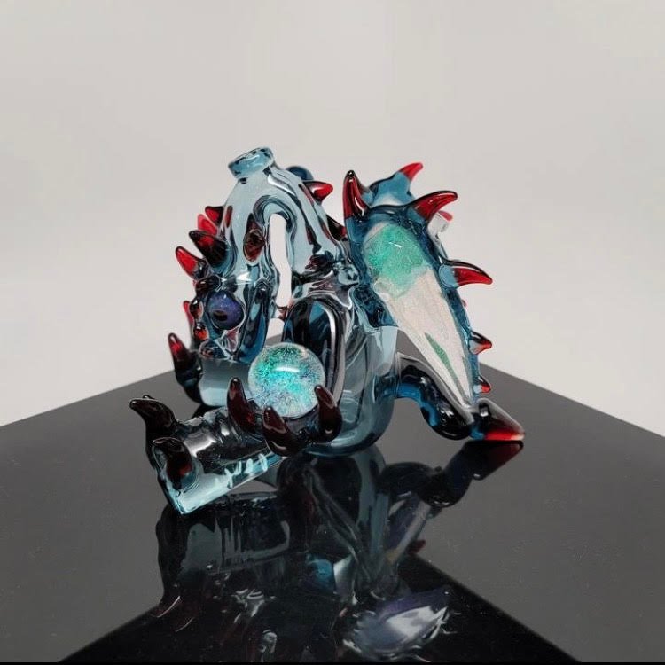 Keibler Glass Sculptural Dragon #2