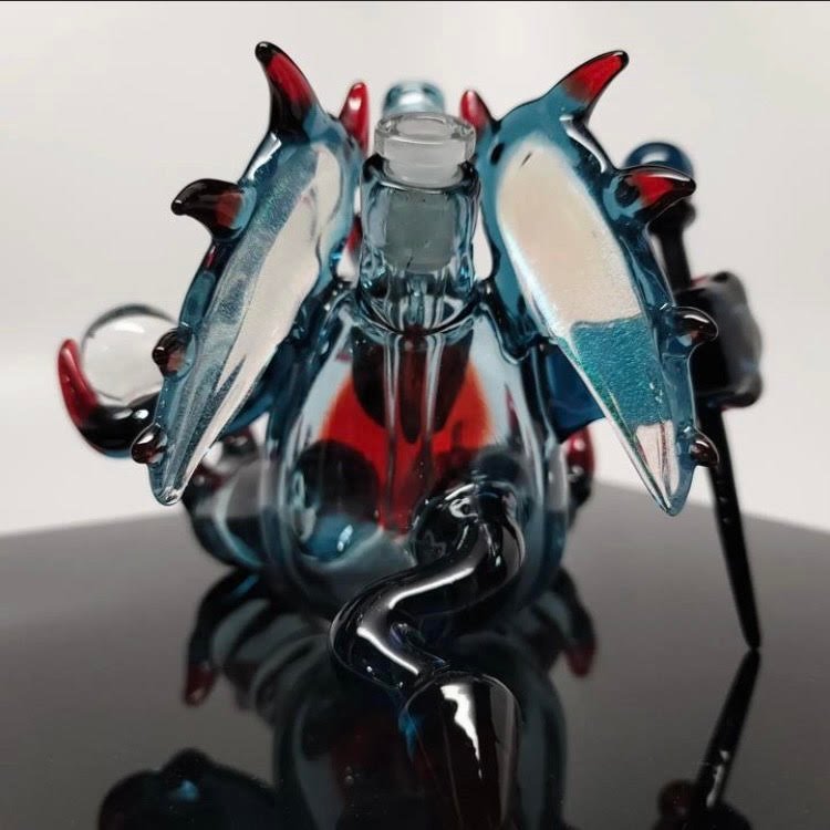 Keibler Glass Sculptural Dragon #2