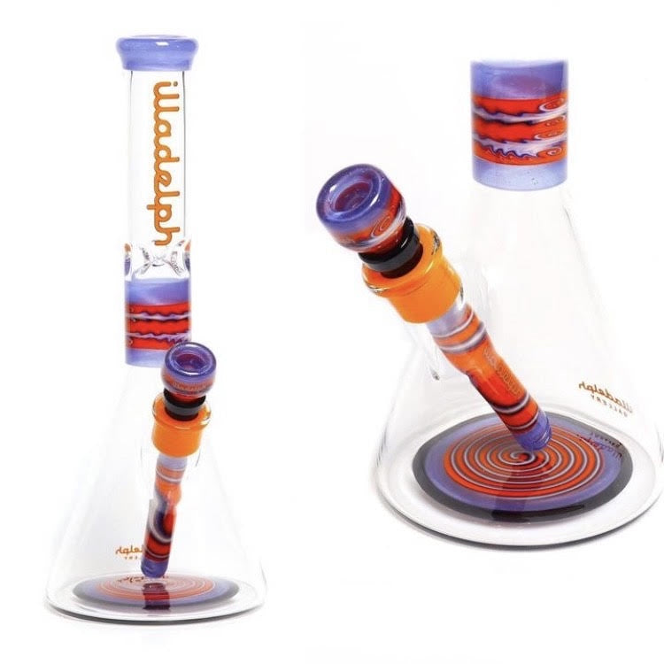 Illadelph Custom Beaker (Blue & Orange)