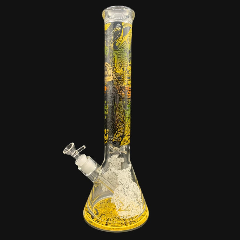 Illuminati Glass 16" Fumey Decals Water Pipe