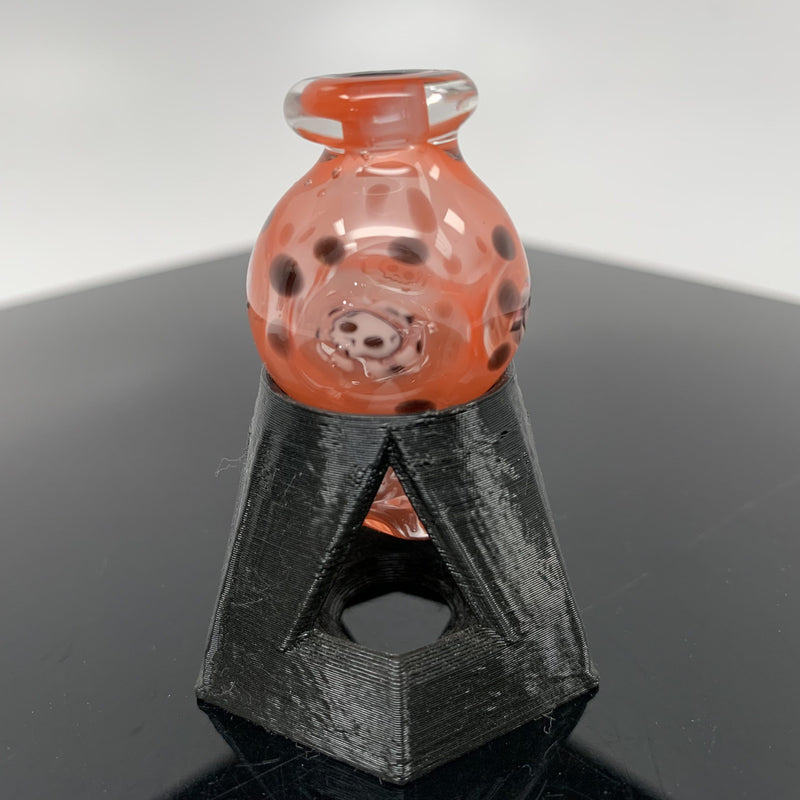Ras Glass Millie Bubble Cap (Orange Crayon)
