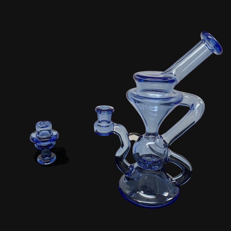 Blob Glass Recycler (Cobalt Lite)